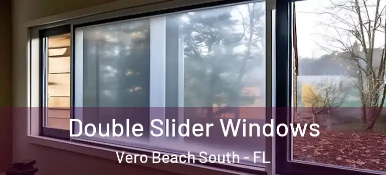 Double Slider Windows Vero Beach South - FL