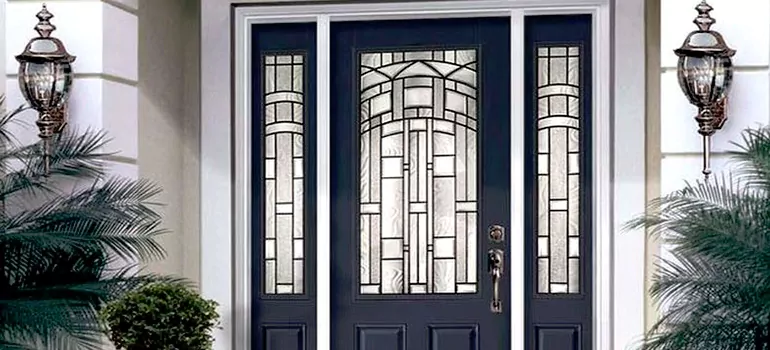 Stained Glass Door Panels in Vero Beach South, FL
